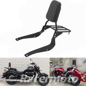 Backrest Sissy Bar Luggage Rack for Suzuki Boulevard C50 M50 Volusia VL400 VL800 - Bild 1 von 8