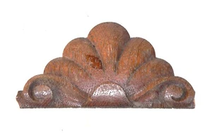 Verzierungen Holzornamente Flachrelief Möbel Antik Gründerzeit von 1870 #6504 - Bild 1 von 3