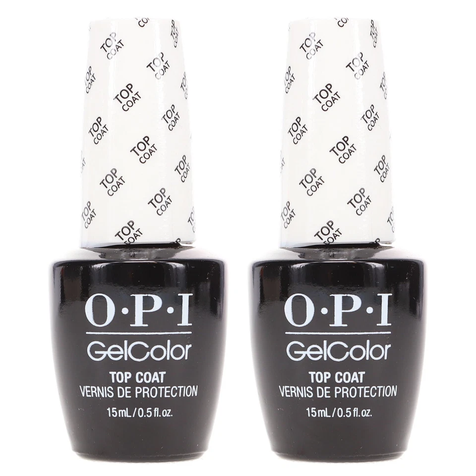 OPI GelColor Top Coat Original Soak Off Gel Pair of 2 Great Deal - Image 1 of 1