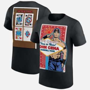 NEW - John Cena Farewell Tour 2025 Las Vegas Black T-Shirt - Picture 1 of 4