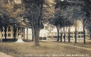 # G2966 NEWFANE, POSTAL CON FOTO REAL DE COLECCIÓN, NEWFANE INN - Imagen 1 de 2