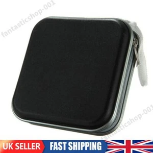 40pcs Capacity Disc CD DVD Wallet Storage Organizer Case Holder(Black) - Afbeelding 1 van 10