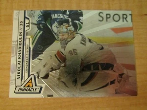 2010-11 Panini Pinnacle Rink Collection Nikolai Khabibulin #121 Edmonton Oilers - Picture 1 of 2