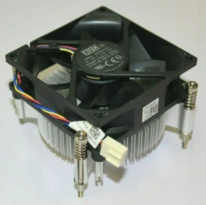 Genuine Dell Inspiron 3880 CPU Cooling Fan with Heatsink P/N DVH85 / 3W75V - Picture 1 of 1