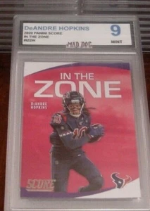 DeANDRE HOPKINS Insert***2020 Panini SCORE-In ZONE--MINT 9***TEXANS---MAD DOG - Picture 1 of 2