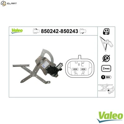 WINDOW REGULATOR 850242 FOR MERCEDES-BENZ 124/T-Model/Break 190 2.5L 4cyl 190 - Image 1 of 4
