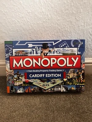 Monopoly Cardiff Edition Parker/Hasbro 8+ Years Family Board Game - Image 1 of 4