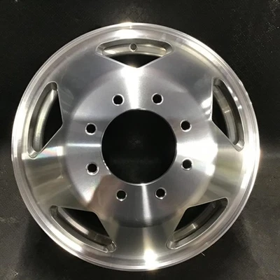 Llanta delantera Ford F-350 1999-2004 DRW 3335 B 16x6 5 radios pulida 4C3Z1007KA Foto 1 de 4