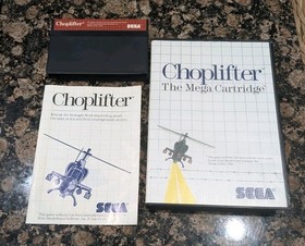 Choplifter Sega Master CIB
