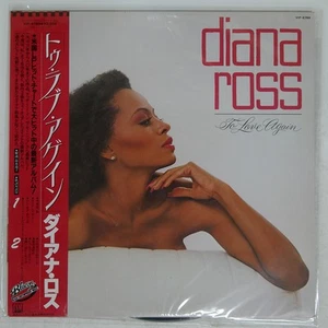DIANA ROSS TO LOVE AGAIN MOTOWN VIP6769 Japan OBI VINYL LP - Picture 1 of 1