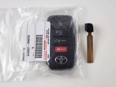 ORIGINAL TOYOTA TUNDRA TACOMA 22-25 OEM SMART KEY LESS REMOTE FOB BLANK UNCUT US - Image 1 of 4