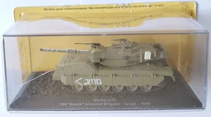 Tank Altaya 1/72 Merkava III 188 Barak Brigade Israel 1990 Diecast Metal - Picture 1 of 2