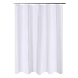 N&Y HOME Fabric Shower Curtain Liner 60 x 72 inches Bath Stall Size, Hotel Qu... - Picture 1 of 6