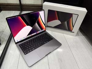 Apple MacBook Pro Retina 14" 2021 2TB SSD 32GB Ram 10C CPU 16C GPU M1 Pro - Grey - Picture 1 of 16