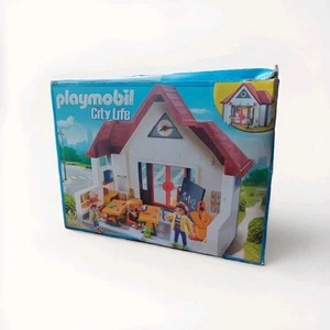 Playmobil 6865 City Life: Ecole avec salle de classe/ Complet (Boîte abimée) - Photo 1/8