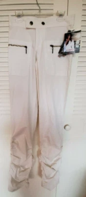 PANTALONES DE DAMA RAMPAGE DE COLECCIÓN AÑOS 90~ESTILO TRIDIMENSIONAL FRUNCIDO~TOTALMENTE NUEVOS~TALLA 0 Foto 1 de 4