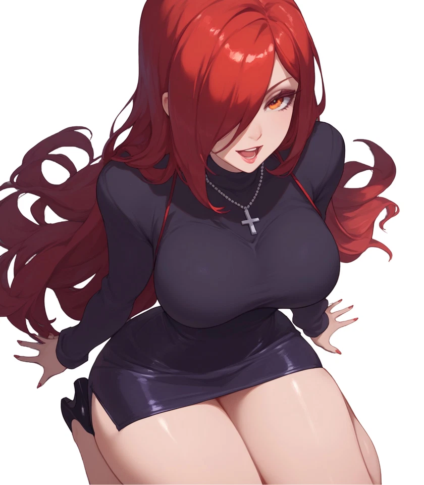 Parasoul Skullgirls Waifu Anime Sticker 6" Car Decal Weatherproof - Image 1 of 1