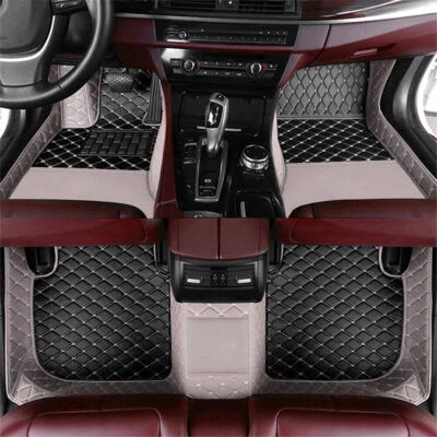 Fit Peugeot 206 207 307 308 408 508 607 2008 3008 4008 5008 CRZ Car Floor Mats - Image 1 of 4