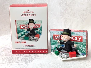 Hallmark Keepsake Ornament 2015 Monopoly Family Game Night 2nd Series - Picture 1 of 11