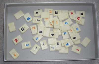 Rummikub Game Spare/Replacement Game Tiles from 1995 Original Full Size Version - Image 1 of 2
