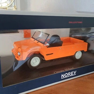 CITROEN Méhari 4X2 orange kirgkitz de 1983 NOREV 1/18e 181515 - Photo 1/4