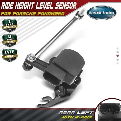 Rear Left LH Headlight Suspension Leveling Sensor for Porsche Panamera 2010-2016 - Image 1 of 4
