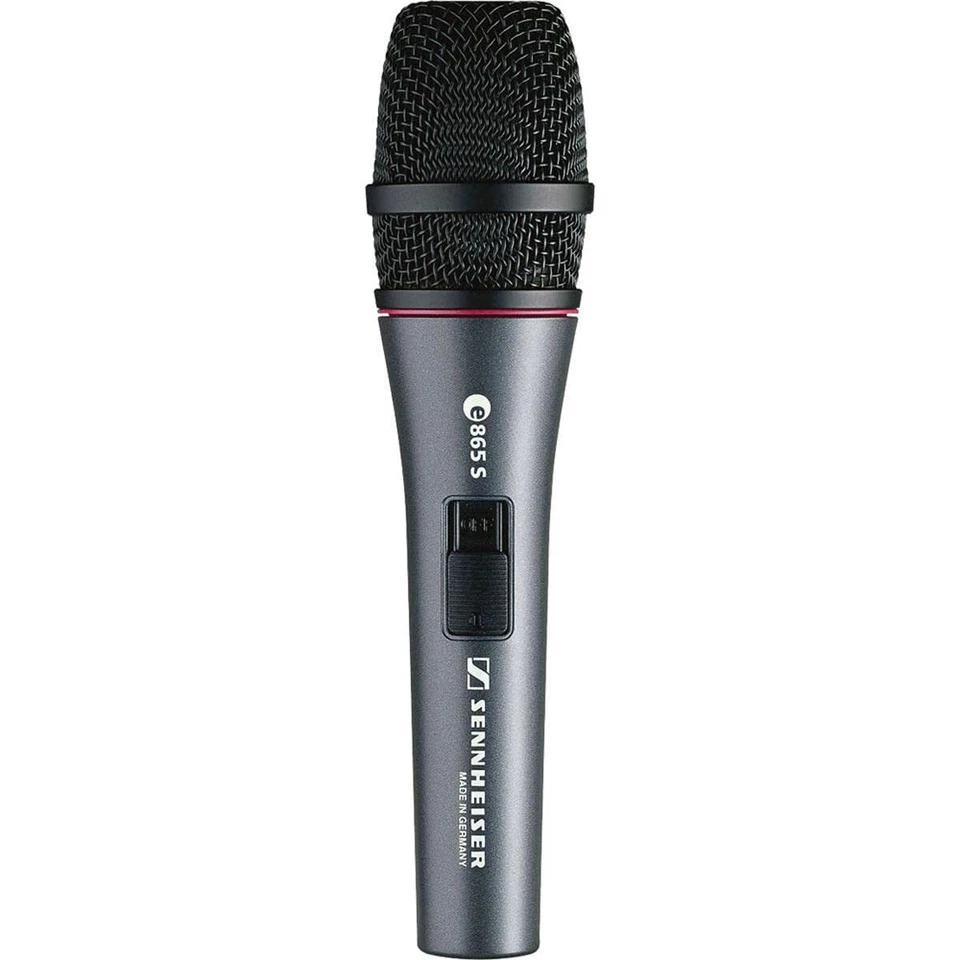 Sennheiser e865 S Lead Vocal Condenser Microphone Electret 40 - 20,000 Hz  - Image 1 of 2