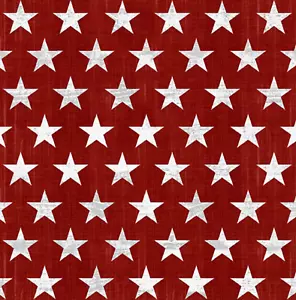 Live Free: Red Star Set- Henry Glass Sold BTY - Picture 1 of 1