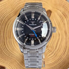 Nh34 Tandorio Dive  39mm Sapphire Glass  Gmt Automatic Men Watch Texture Dial