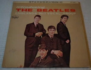Introducing The Beatles - Englands No 1 Vocal Group Vee-Jay Records VJLP 1062 Vg - Picture 1 of 6