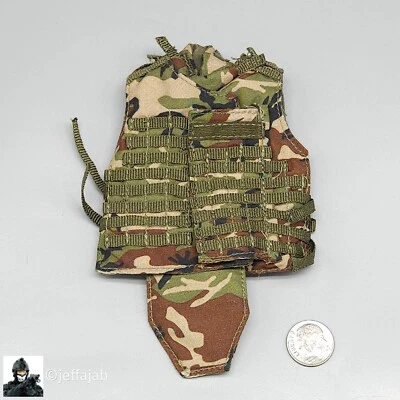 1:6 Very Hot Toys US Army EOD Woodland Interceptor Body Armor Vest 12" Figures - Image 1 of 4