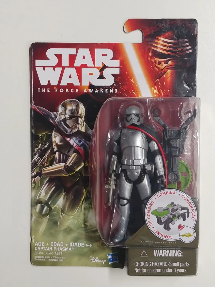 STAR WARS CAPITÁN PHASMA FORCE DESPIERTA 3,75 PULGADAS  Foto 1 de 2