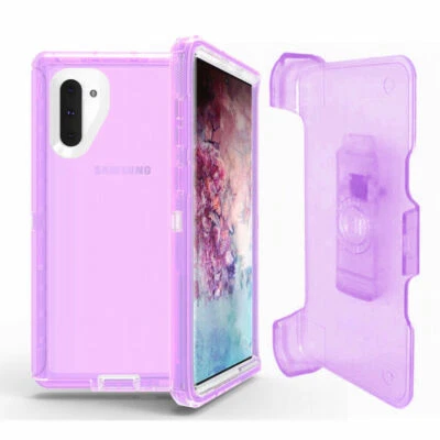 Funda protectora a prueba de golpes con clip para cinturón para Samsung Galaxy Note 10 10+Plus Foto 1 de 4