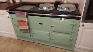 AGA range cooker 4 oven Oil,  fully serviced and working