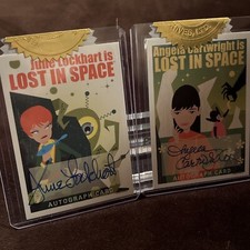 Lost In Space Archives Series 1 Autograph Cards Angela Cartwright/June Lockhart