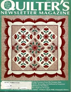 1989 April No.211 Quilter's Newsletter Magazine Vintage #Q52 - Picture 1 of 1