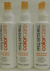 Paul Mitchell Color Protect Locking Spray 3.4 oz No Caps Each **3-Pack** NEW - Picture 1 of 1