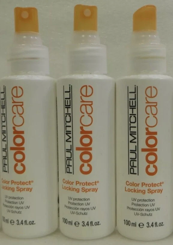 Paul Mitchell Color Protect Locking Spray 3.4 oz No Caps Each **3-Pack** NEW - Image 1 of 1