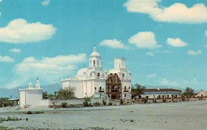 10037 Postkarte: San Xavier Mission, Tucson, Arizona - Bild 1 von 2