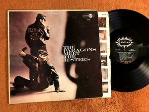 The Paragons Meet The Jesters Jubilee jgm1098 Doo Wop LP re 1960 deep groove rar - Picture 1 of 3