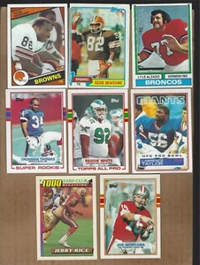 ( 8 ) TOPPS FOOTBALL 1974 - 1989 WITH STARS NEAR MINT - Bild 1 von 1