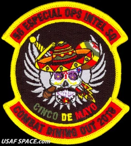 USAF 56TH SPECIAL OPERATIONS INTELLIGENCE SQUADRON - 5. MAI 2018 - PATCH - Bild 1 von 3