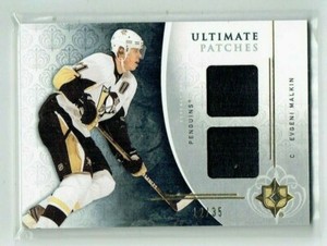 09-10 UD Upper Deck Ultimate  Evgeni Malkin  /35  Dual Patches