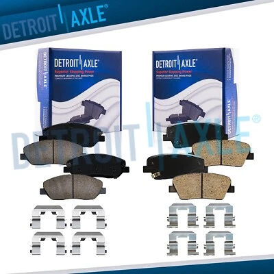 Pastillas de freno delanteras traseras de cerámica para Kia Sedona Hyundai Entourage 2006-2014 Foto 1 de 4