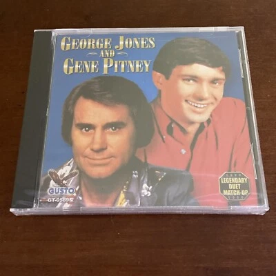 GEORGE JONES & PITNE - George Jones & Gene Pitney - CD - **NEW/STILL SEALED** — 第 1/4 张图片