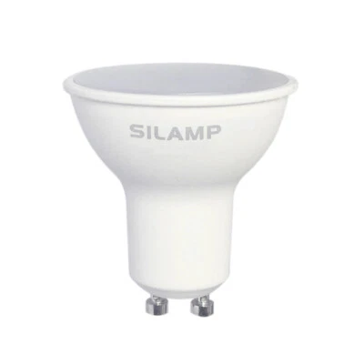 SILAMP Lampadina LED SMD 2835 8W attacco GU10 220V faretto led satinato M11-GU10-8W