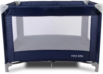 Red Kite Baby Sleeptight Travel Cot - Blueberry. Lightweight Padded Travel Cot S - Image 1 of 4