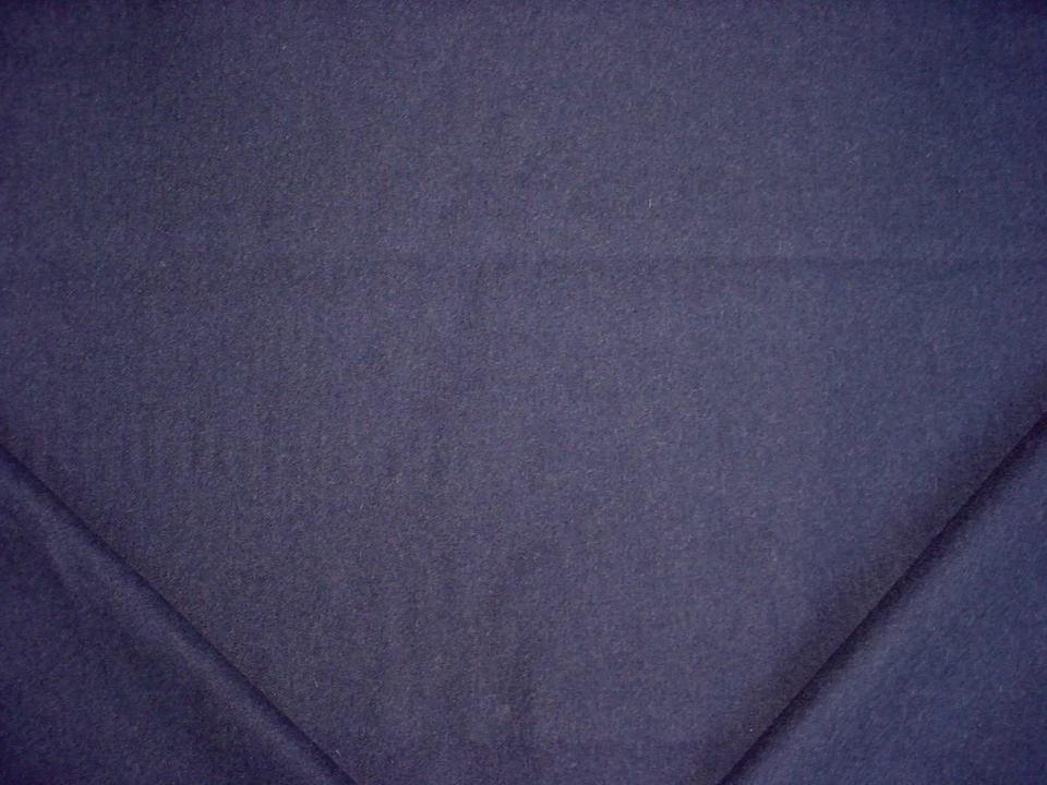 4-1/2Y Place Textiles Clare Night Sky Blue Flannel Wool Upholstery Fabric - Image 1 of 4