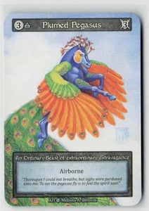 Sorcery Contested Realm Beta Plumed Pegasus x4 NM Ordinary - Picture 1 of 2