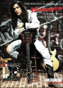 Anuncio de guitarra Extreme Nuno Bettencourt Washburn KC40 y EA4012 1990 - Imagen 1 de 3